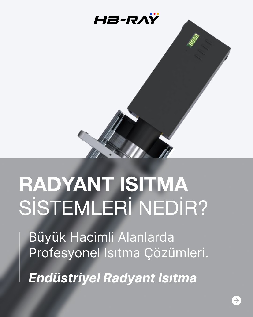 HB-Ray post in Turkish: What are radiant heating systems?